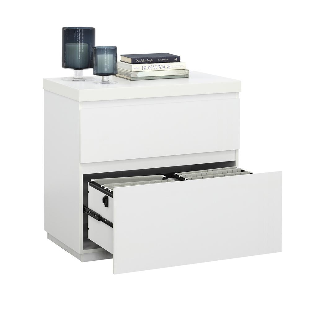 Northcott File Cabinet in White. Picture 2