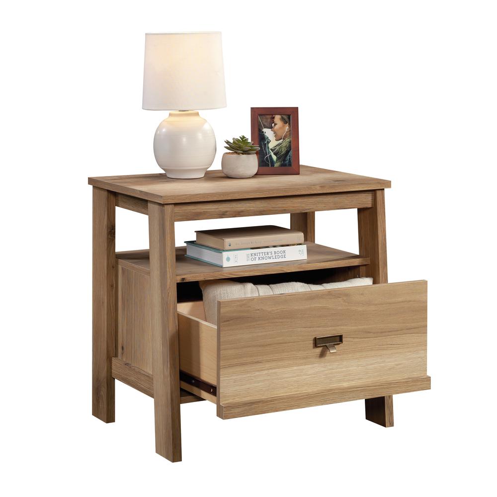 Trestle Night Stand To. Picture 1