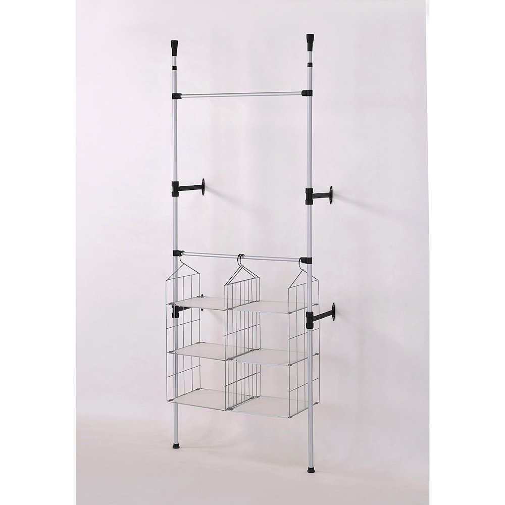 Simple Modern Telescopic Clothes/ Towel Rack. Picture 1