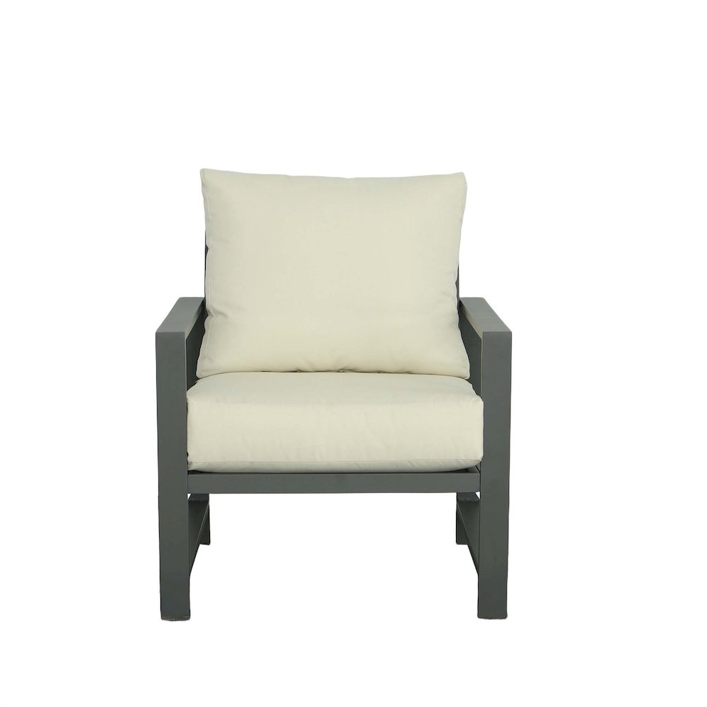 Outdoor Chair 2/Ctn Frame & Cushions. Picture 1