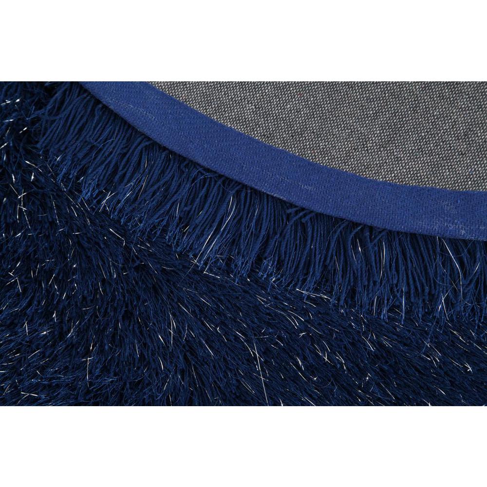 MANHATTAN NAVY BLUE  MH03  5' X 8' OVAL. Picture 3