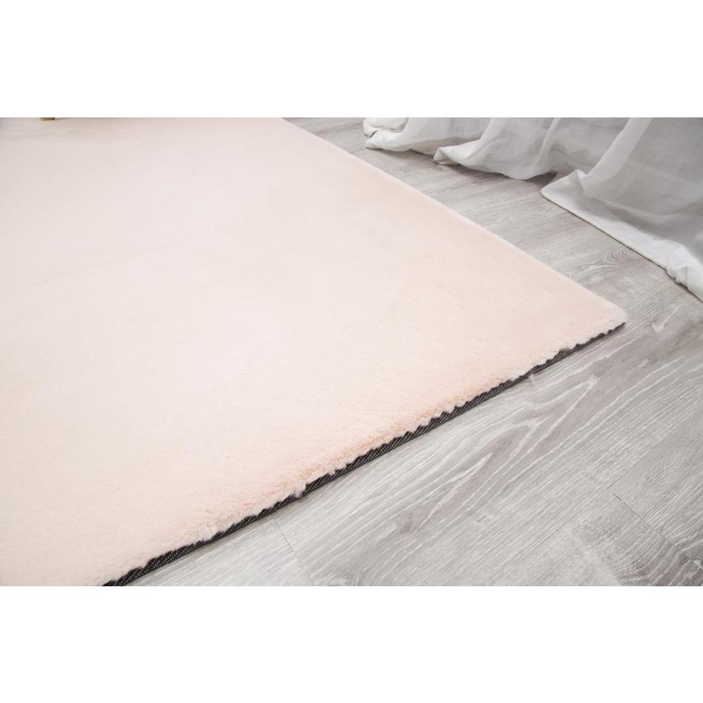 RABBIT SKIN PINK  RB12  5' X 7'. Picture 5