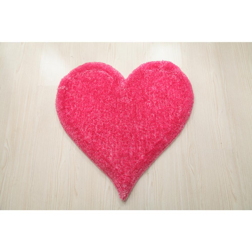 HEART PINK 2'4 X 2'4. Picture 1