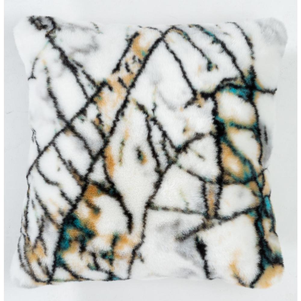 LUXURY  02  PILLOW MARBLE  20" X 20". Picture 1