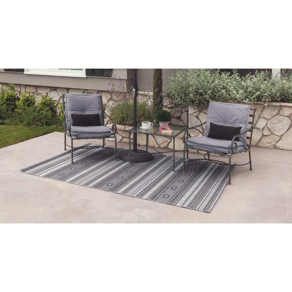 Outdoor Rug Silverton - Slate. Picture 3