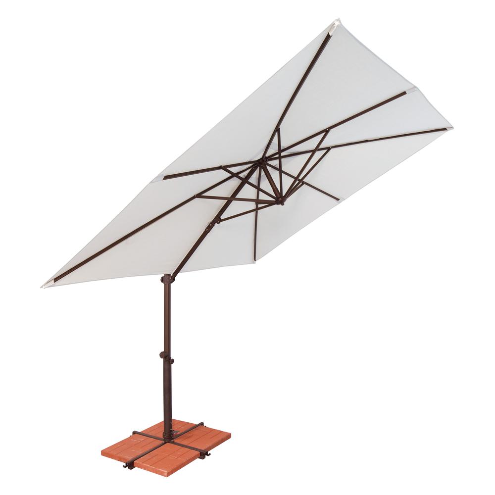 Skye 8.6' Square, with Cross Bar Stand, Henna Bronze. Picture 15