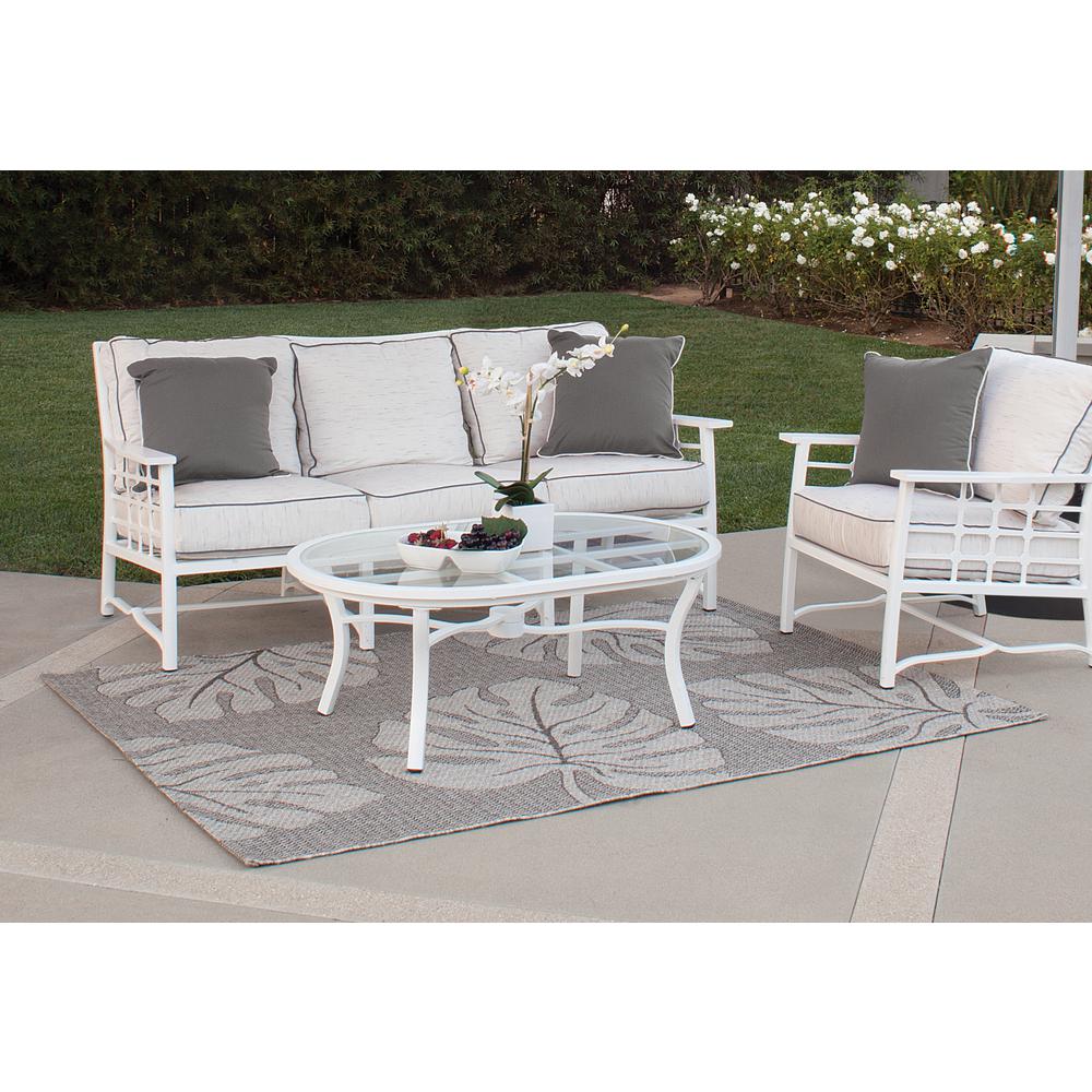 Outdoor Rug Maui - Silver,. Picture 3