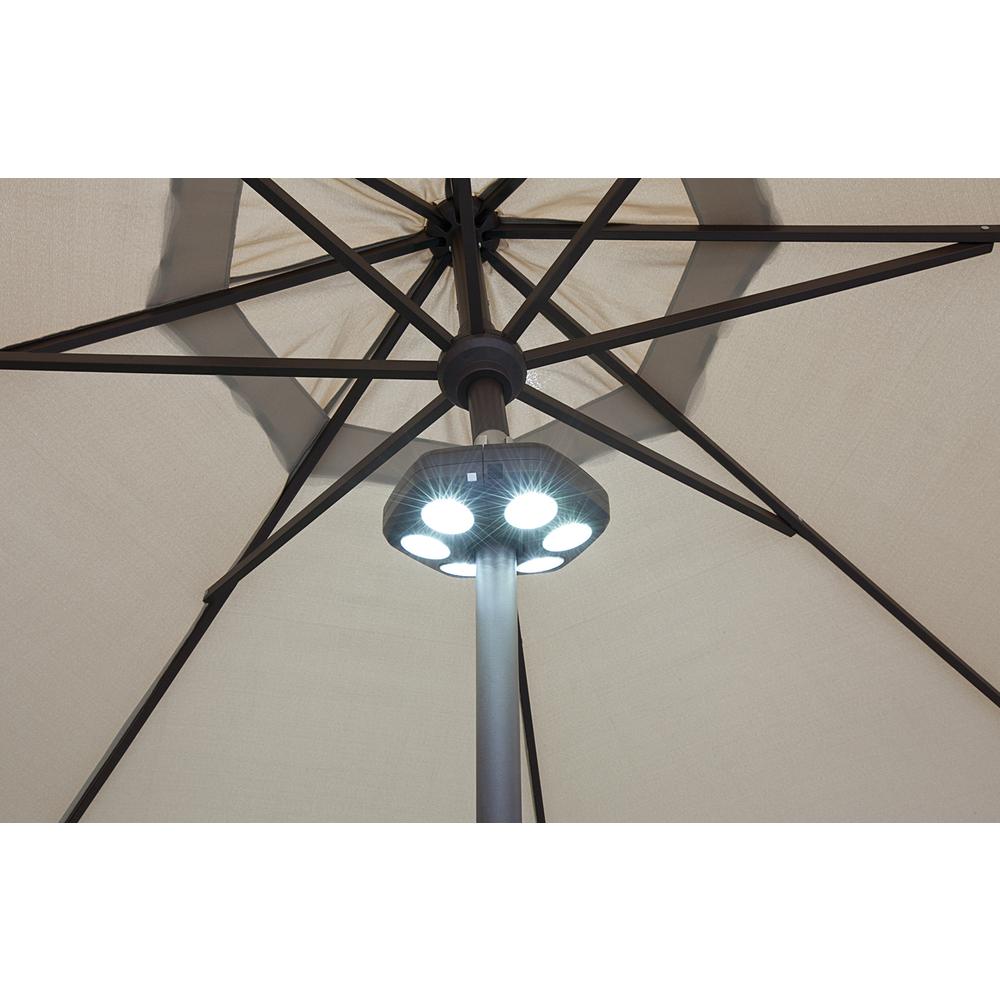 Selene Hexagon Umbrella Light,  Bronze. Picture 4