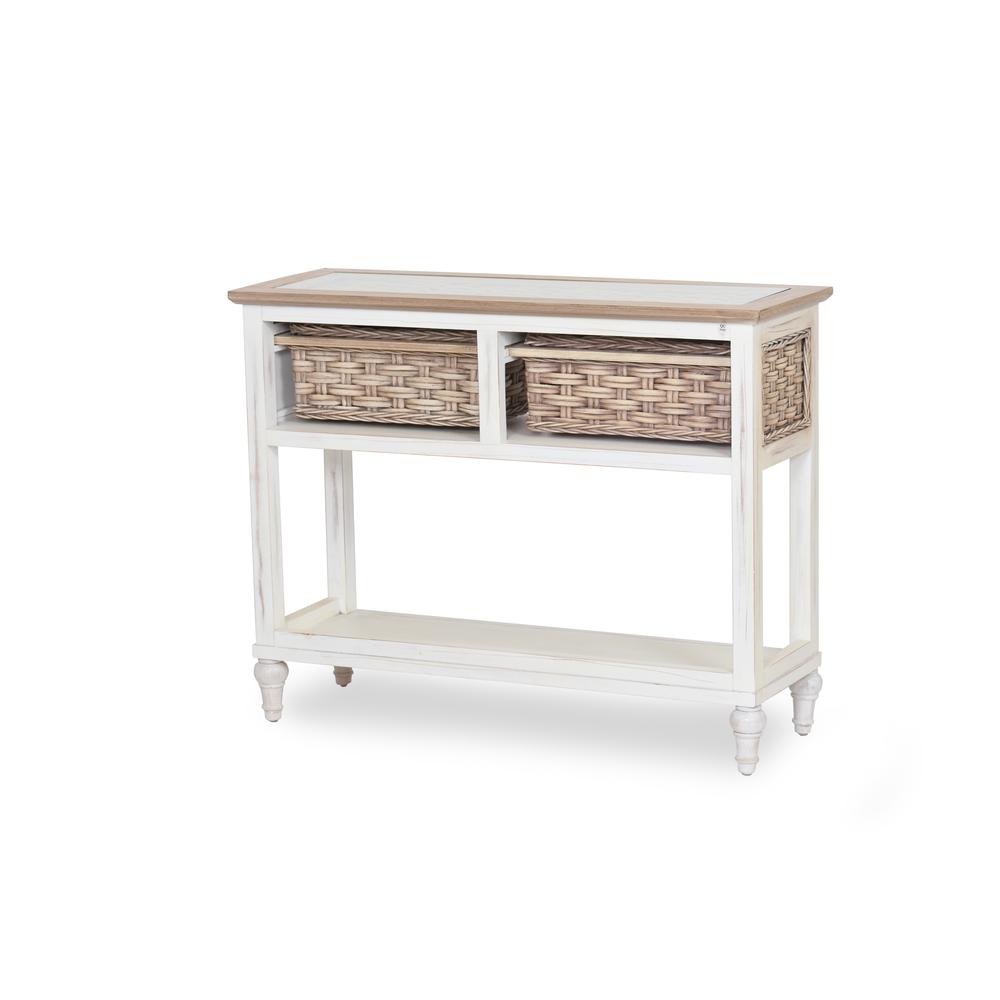 Island Breeze 2-Basket Console Table. Picture 2