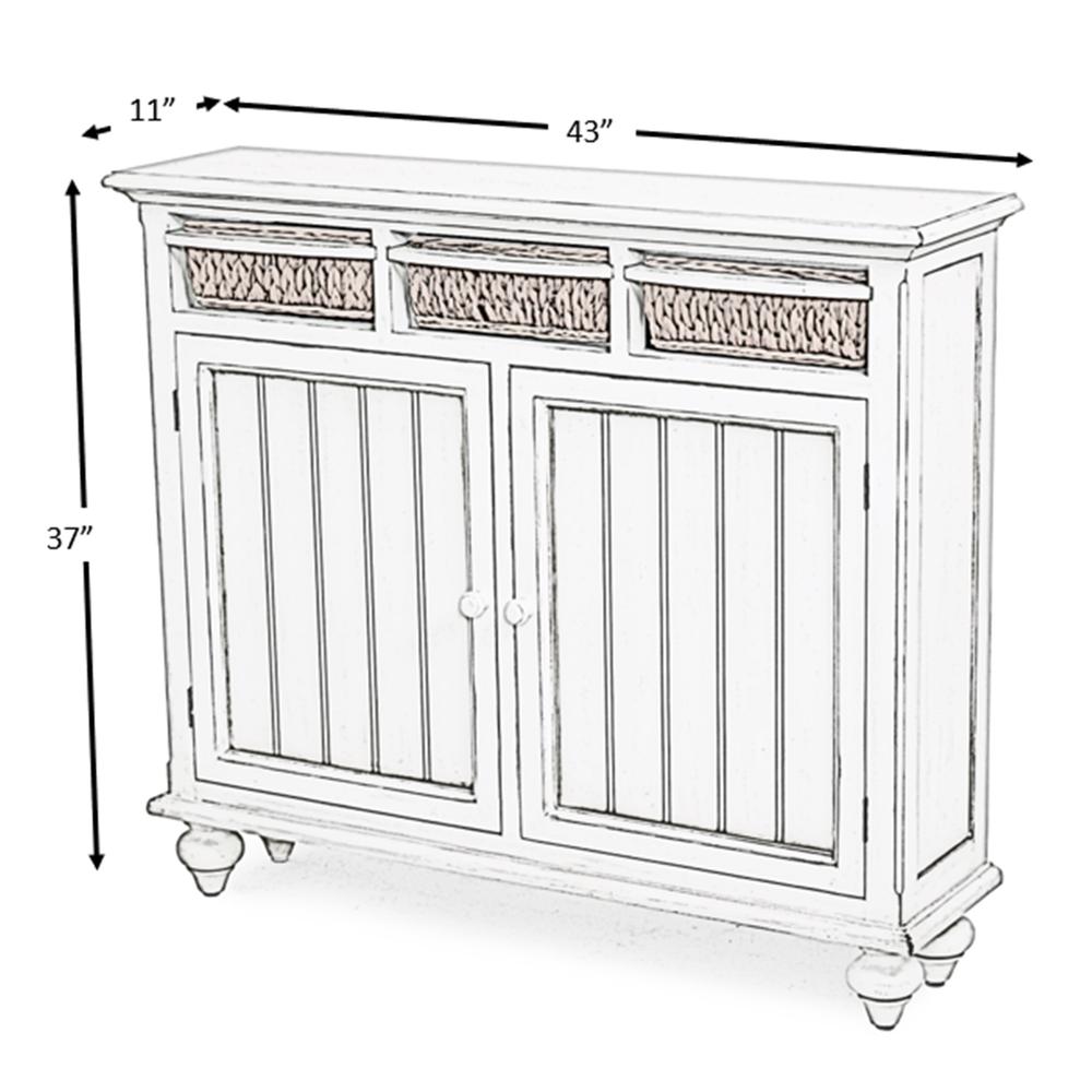 Monaco Entry Cabinets with Baskets. Picture 6