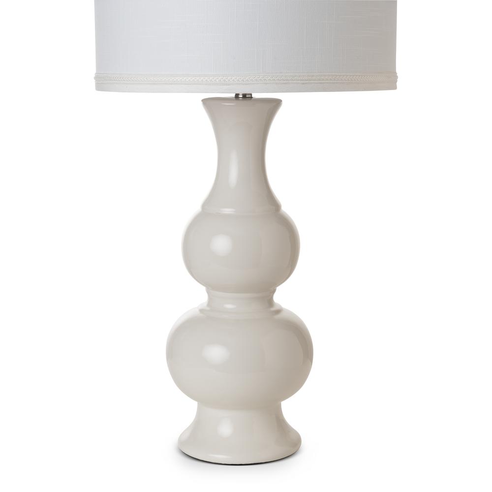 Warley 34" White Ceramic Table Lamp, (Set of 2). Picture 1