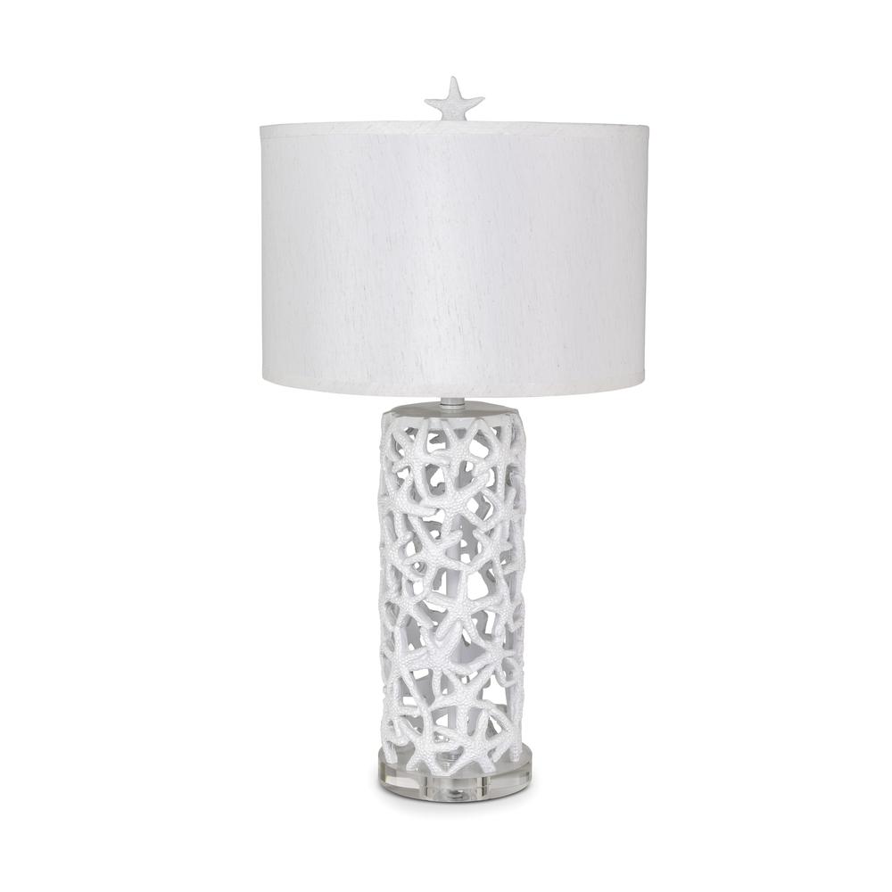 Darla 30" Poly Star Table Lamp -Beige, (Set of 2). Picture 3