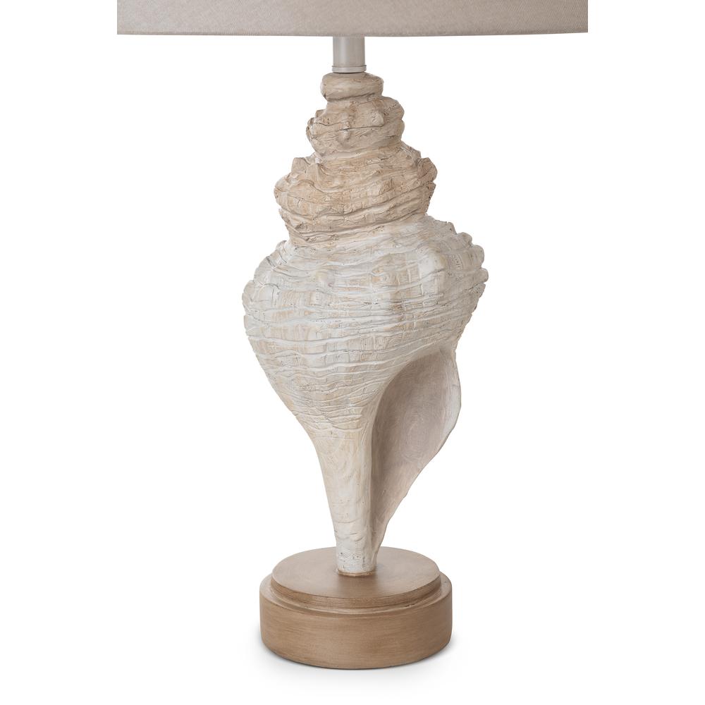 Conch 30" Seashell Coastal Table Lamp, (Set of 2). Picture 2