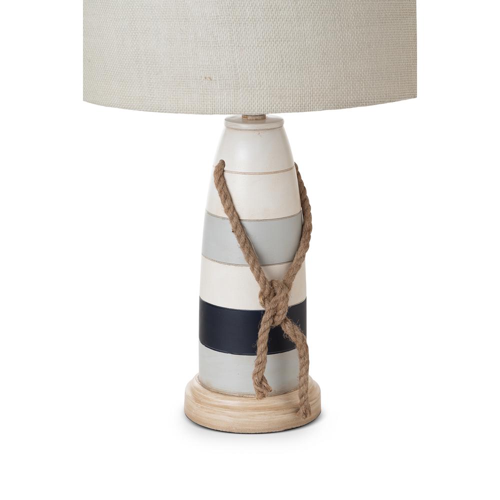 Buoy 27" Poly Coastal Table Lamp, Tri-color, (Set of 2). Picture 2