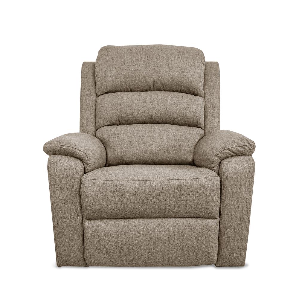 Manual Recliner in Light Brown. Picture 2