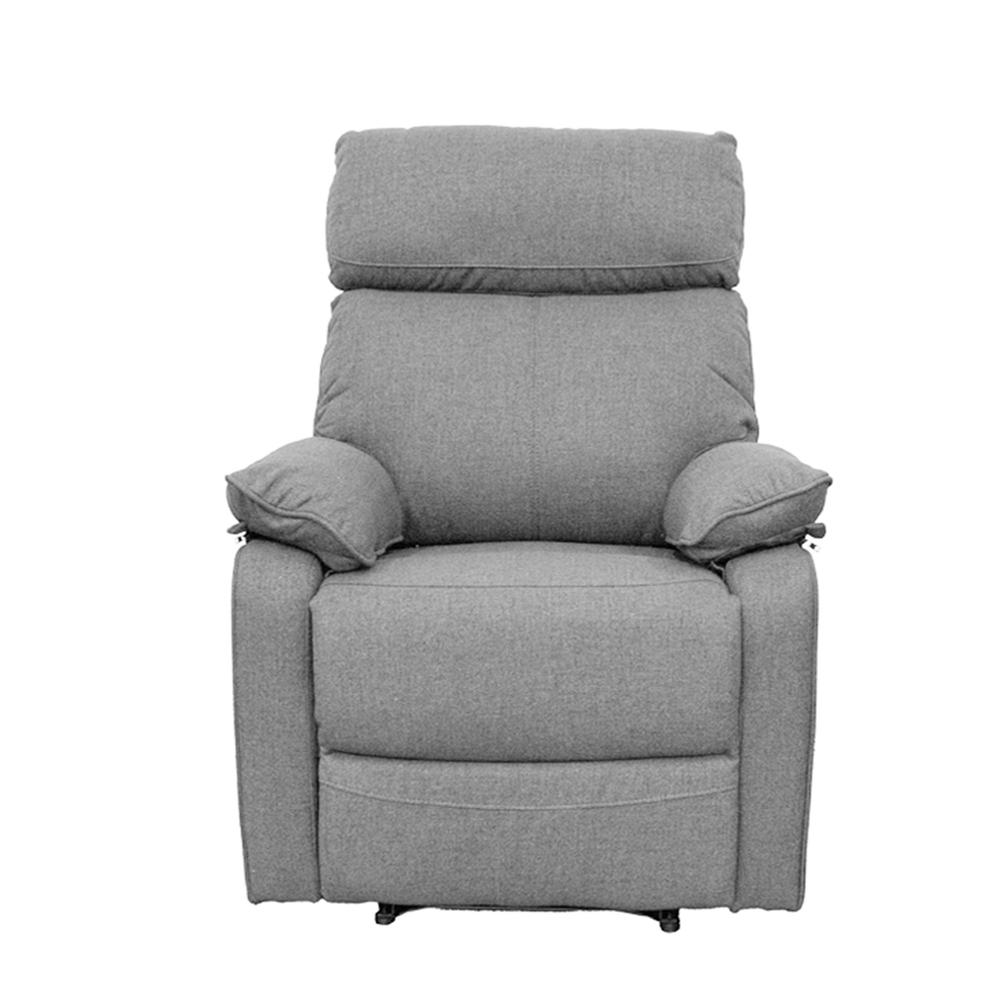 Manual Recliner in Gray. Picture 2