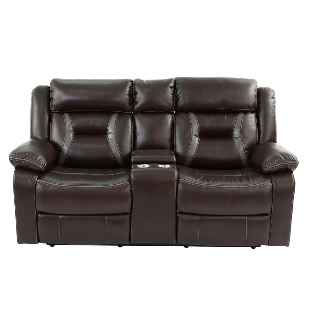 Motion Loveseat-Chocolate. Picture 1