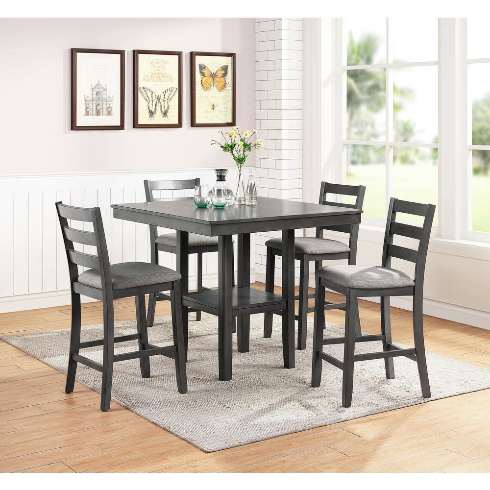 5-pcs Counter Height Dining Set. Picture 1