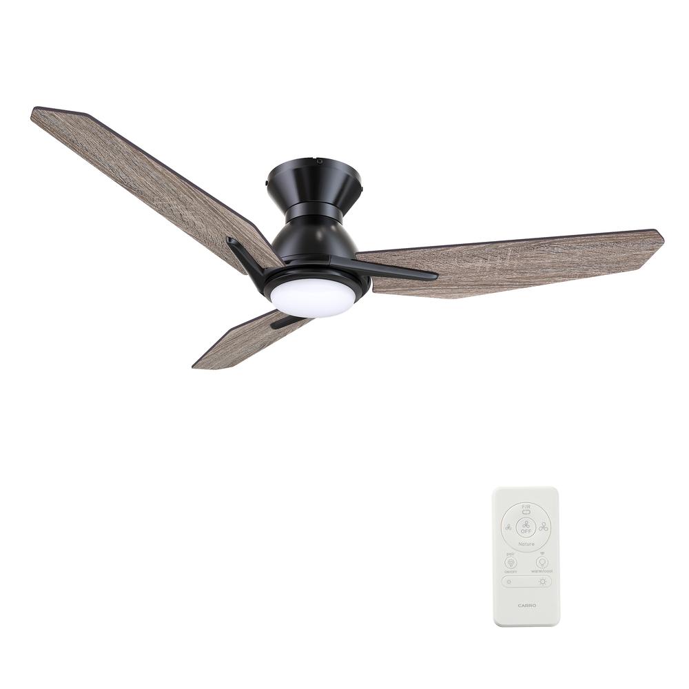 Tracer 48-inch Smart Ceiling Fan with Remote, Light Kit Included Black Finish. Picture 12