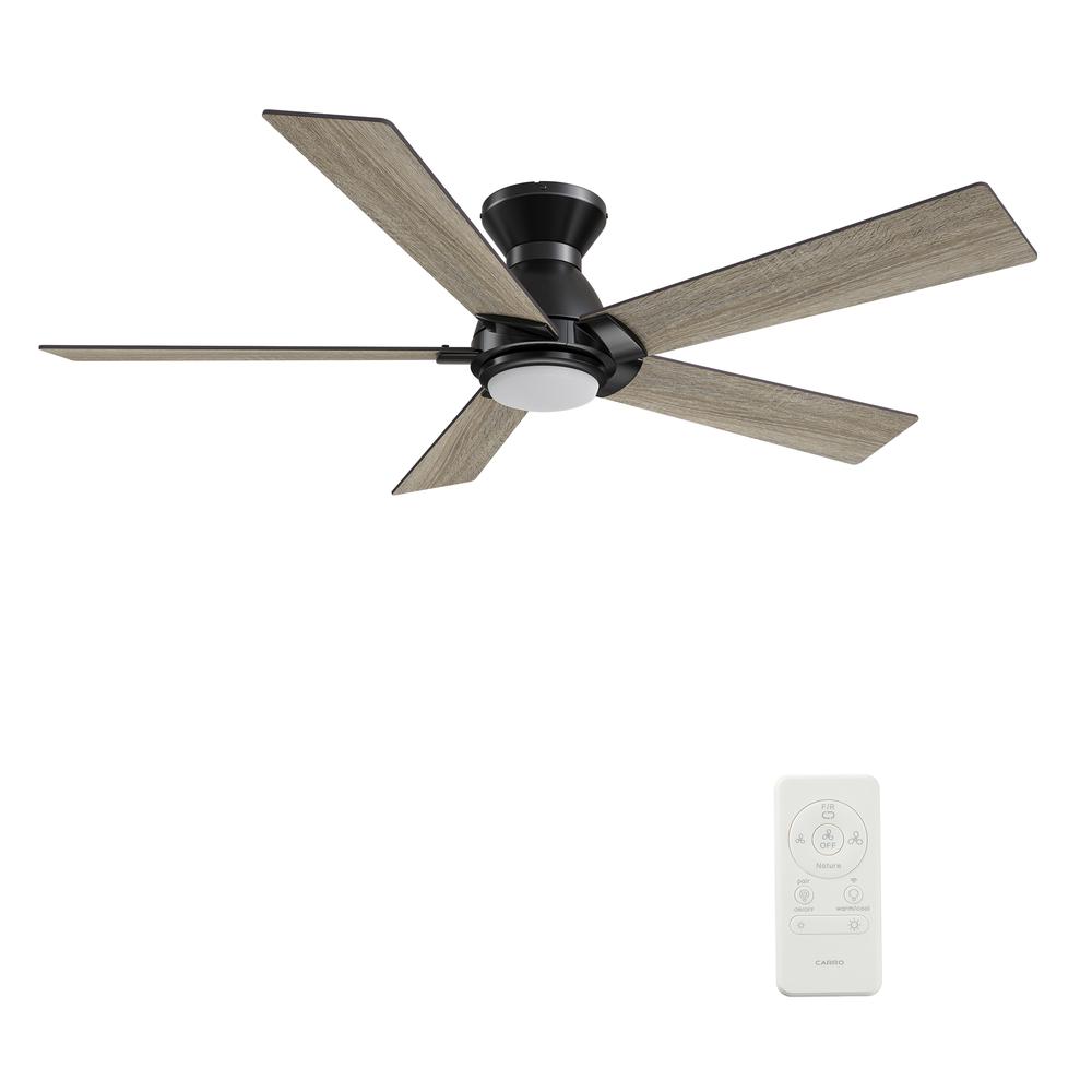 Ascender 52-inch Smart Ceiling Fan with Remote, Light Kit Included Black Finish. Picture 10