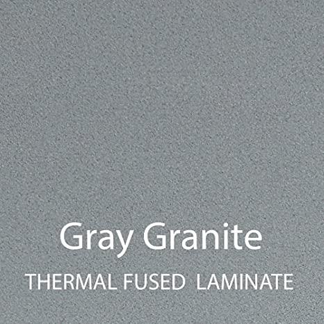 Commercial Laminate Folding Seminar Table with Panel Leg 18x72" RECTANGULAR GRAY GRANITE, BLACK. Picture 10