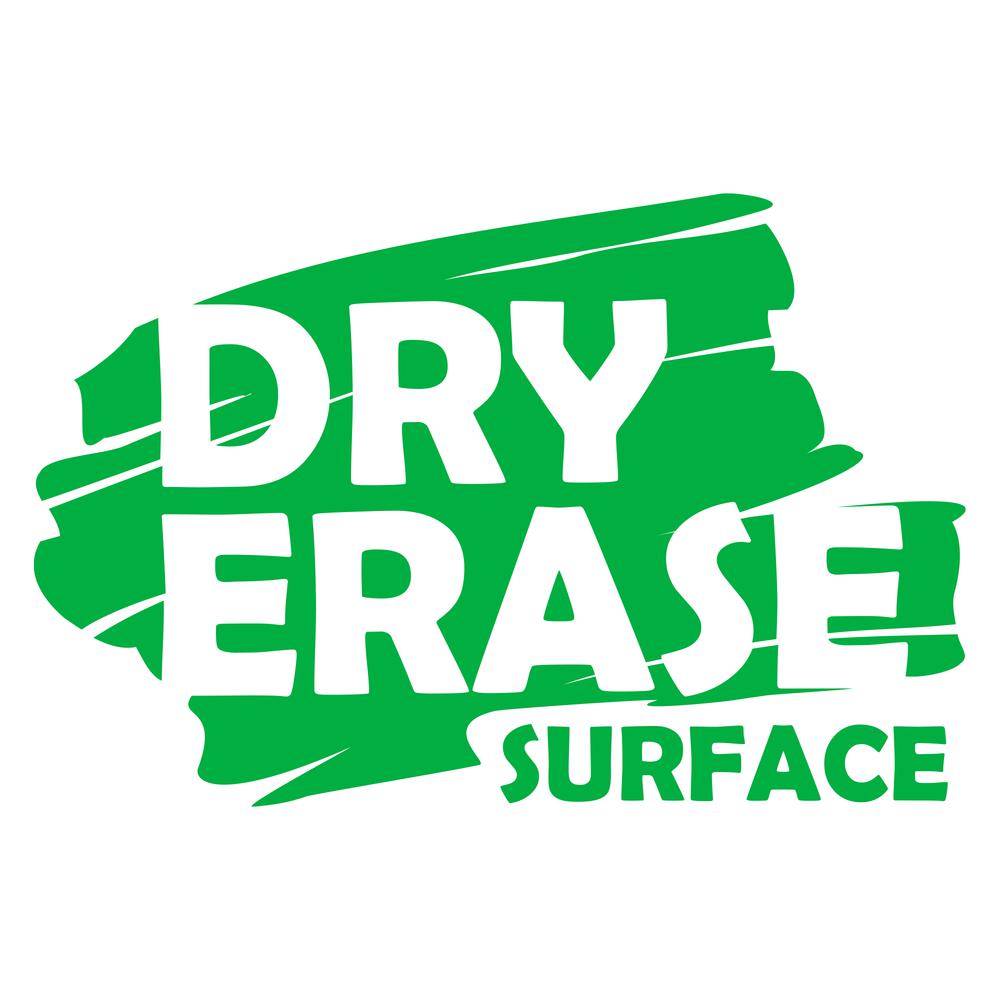 Markerboard-Dry Erase High Pressure Collaborative Desk, 34x20" RECTANGULAR FROSTY WHITE, GRAY/CHROME. Picture 3