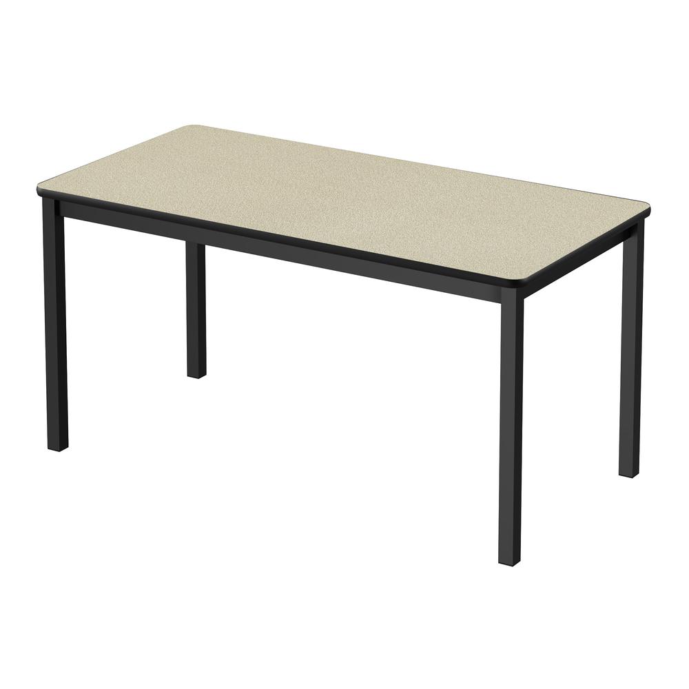 Deluxe High-Pressure Lab Table, 36x72", RECTANGULAR SAVANNAH SAND BLACK. Picture 7