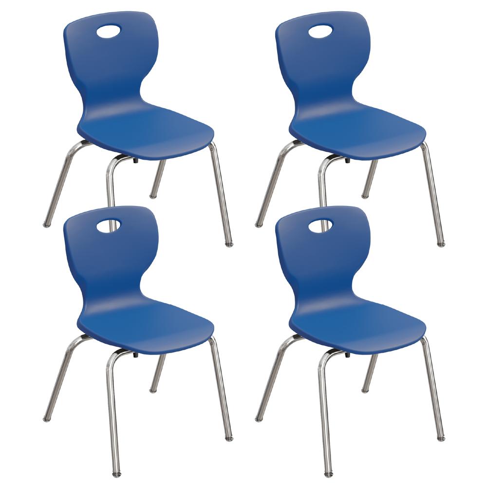 Classic 18" Stacking Student Chair. Picture 1