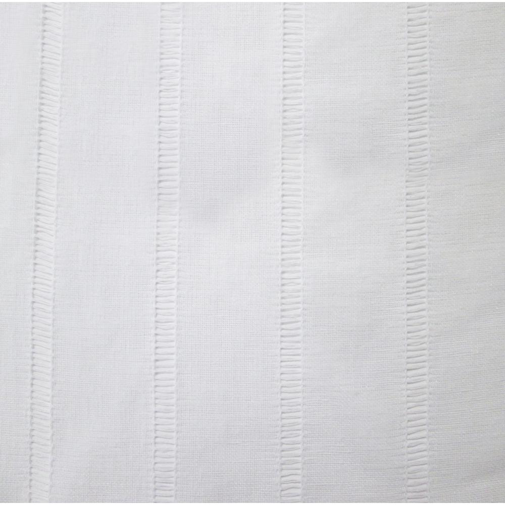 Broadway Sheer Grommet Curtain Panel 52 x 95 in White. Picture 3