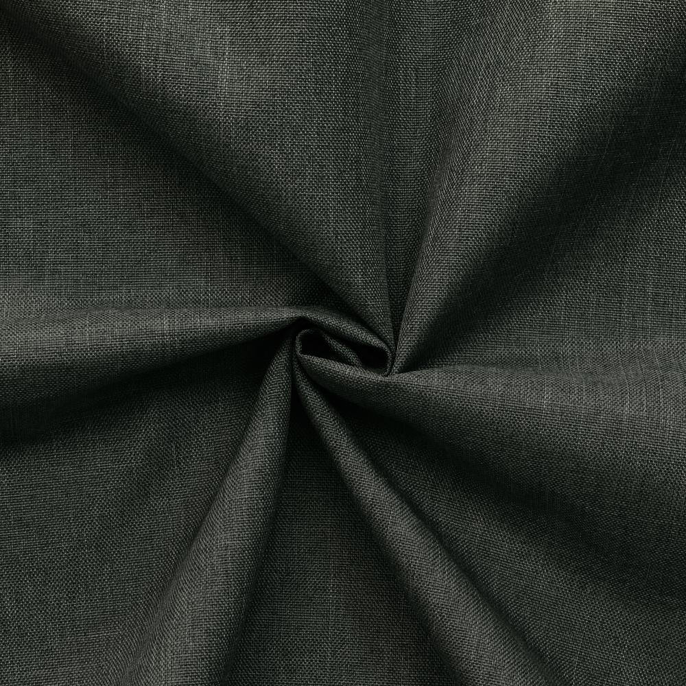 Edison Blackout Grommet Curtain Panel 52 x 108 in Charcoal. Picture 4