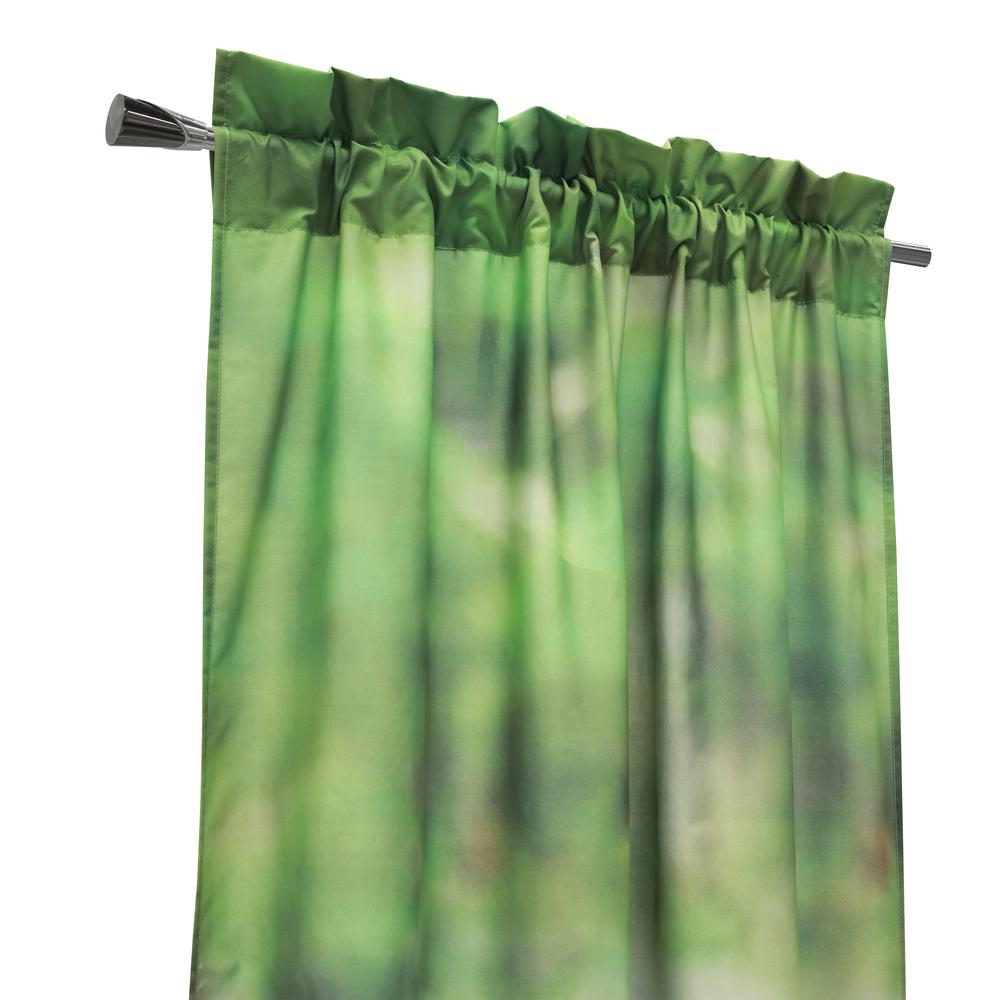 Photo Real Bears Light Filtering Pole Top Curtain Panel Pair each 37 x 84. Picture 4
