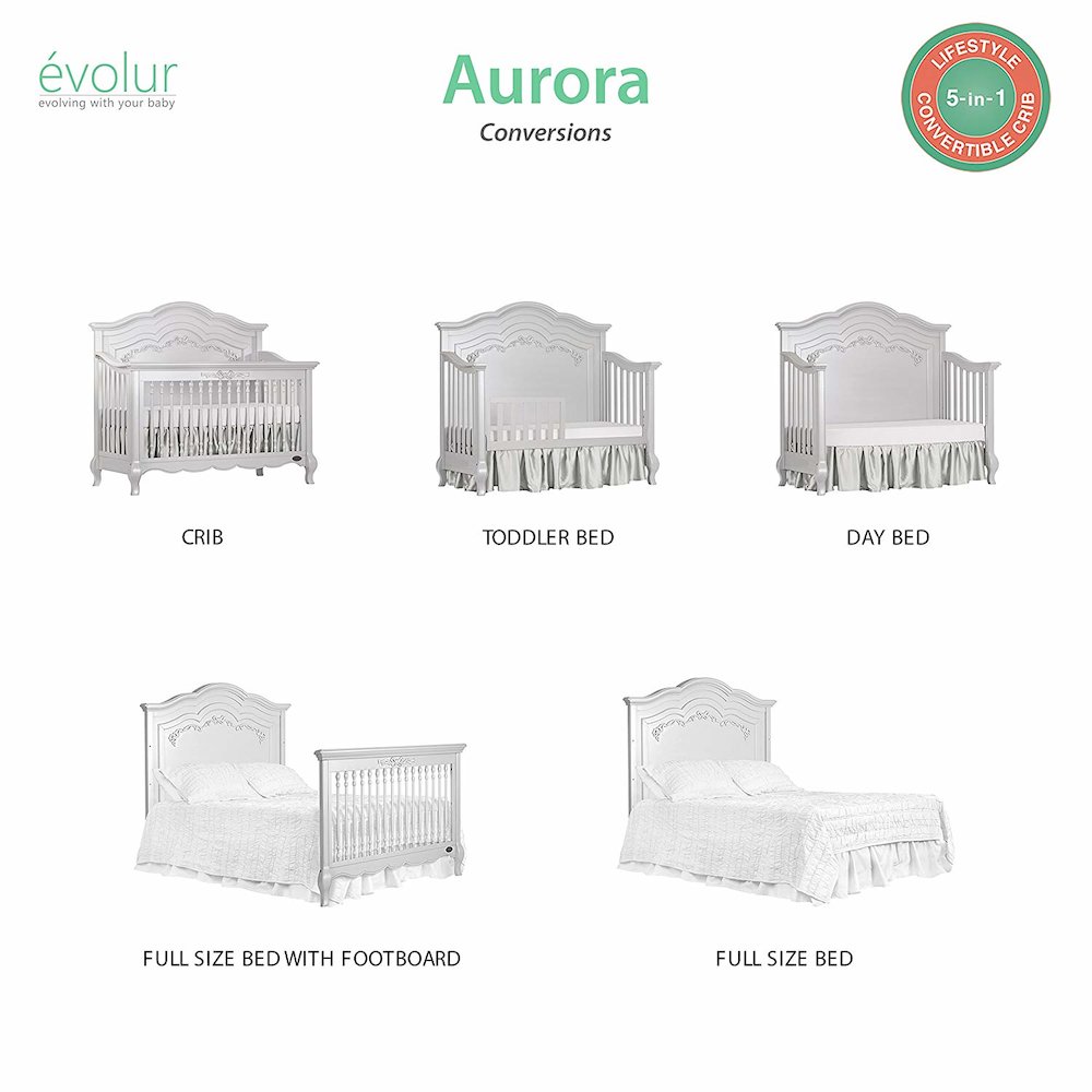 Aurora Convertible Crib. Picture 3