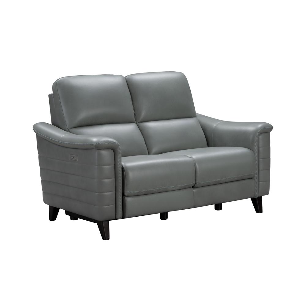 29PH-3081 Malone Power Reclining Loveseat, Green Gray. Picture 7