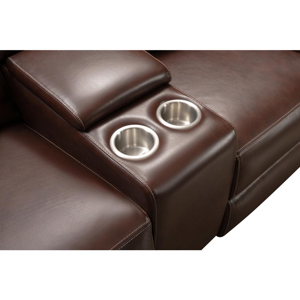 9PHL-1116 Marcello Power Recliner, Rustic Brown. Picture 13