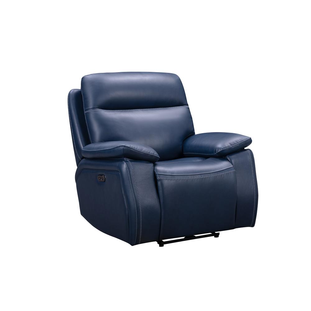 9PH-3628 Micah Power Recliner, Navy Blue. Picture 8