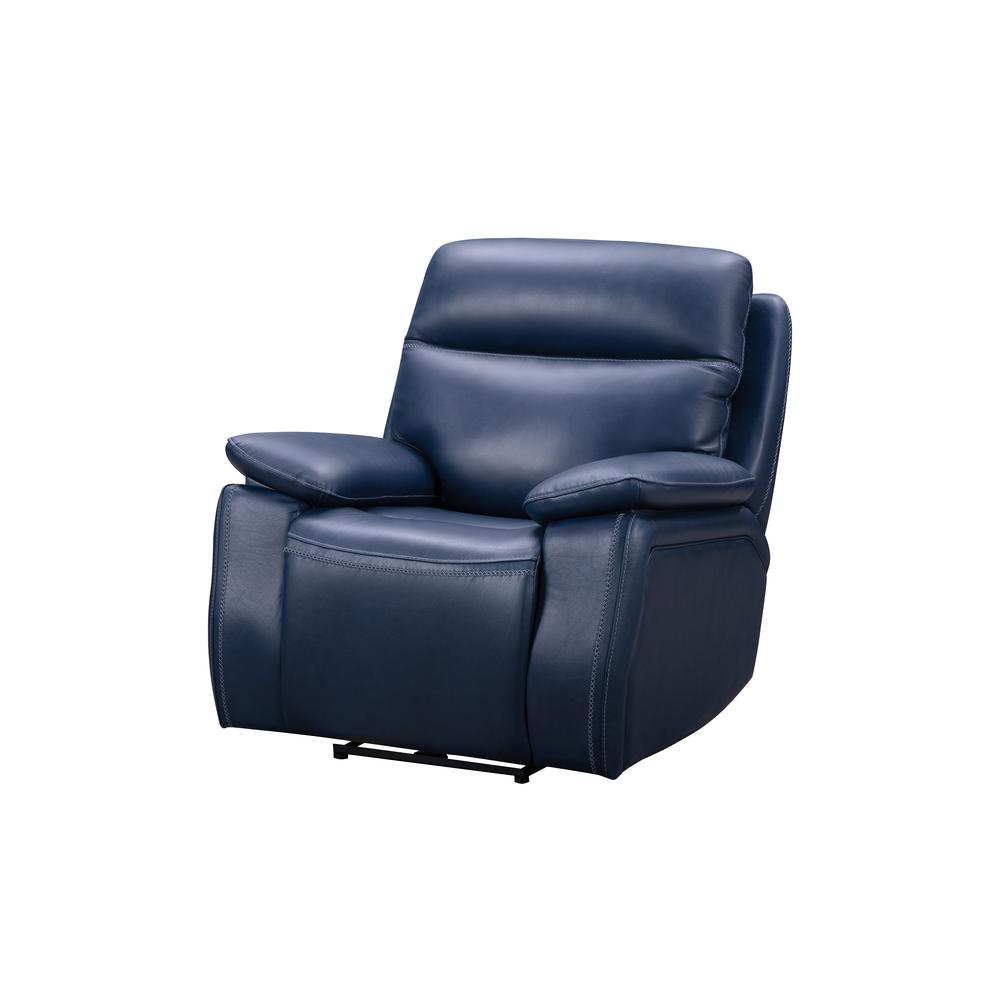 9PH-3628 Micah Power Recliner, Navy Blue. Picture 1