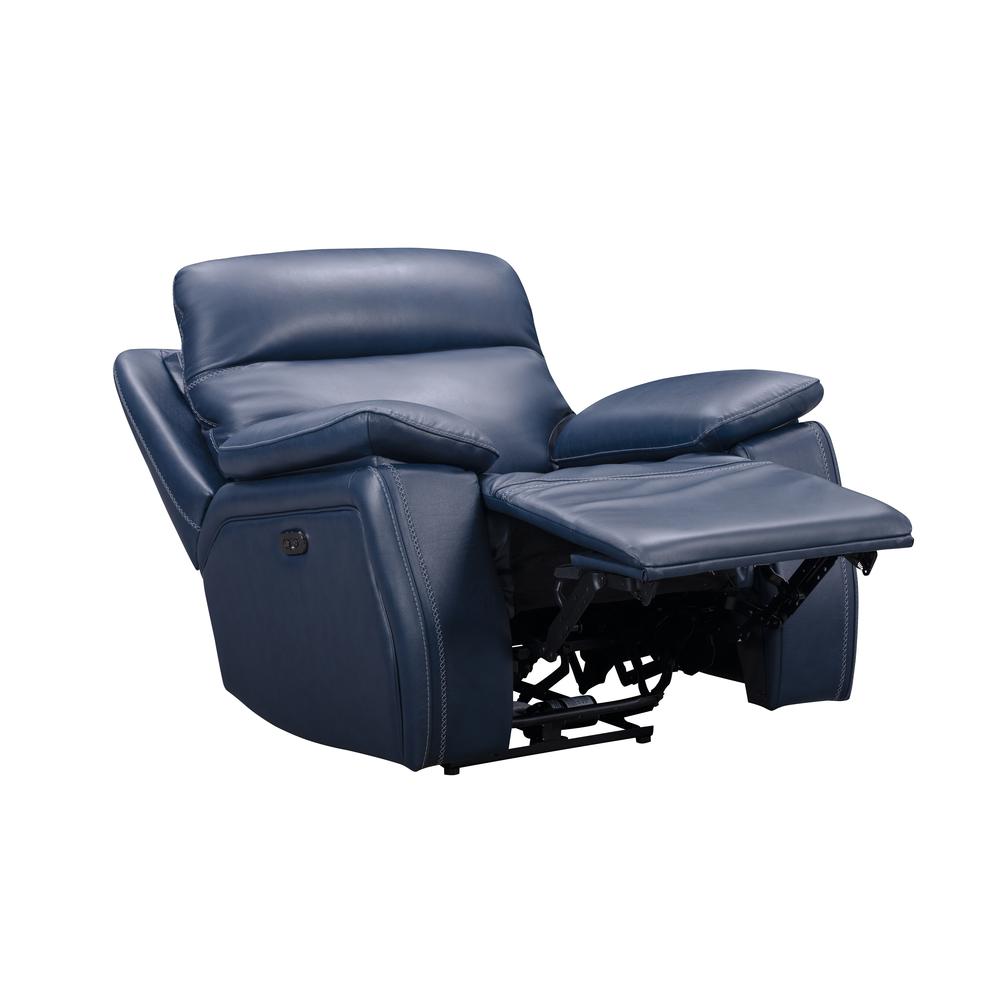 9PH-3628 Micah Power Recliner, Navy Blue. Picture 4