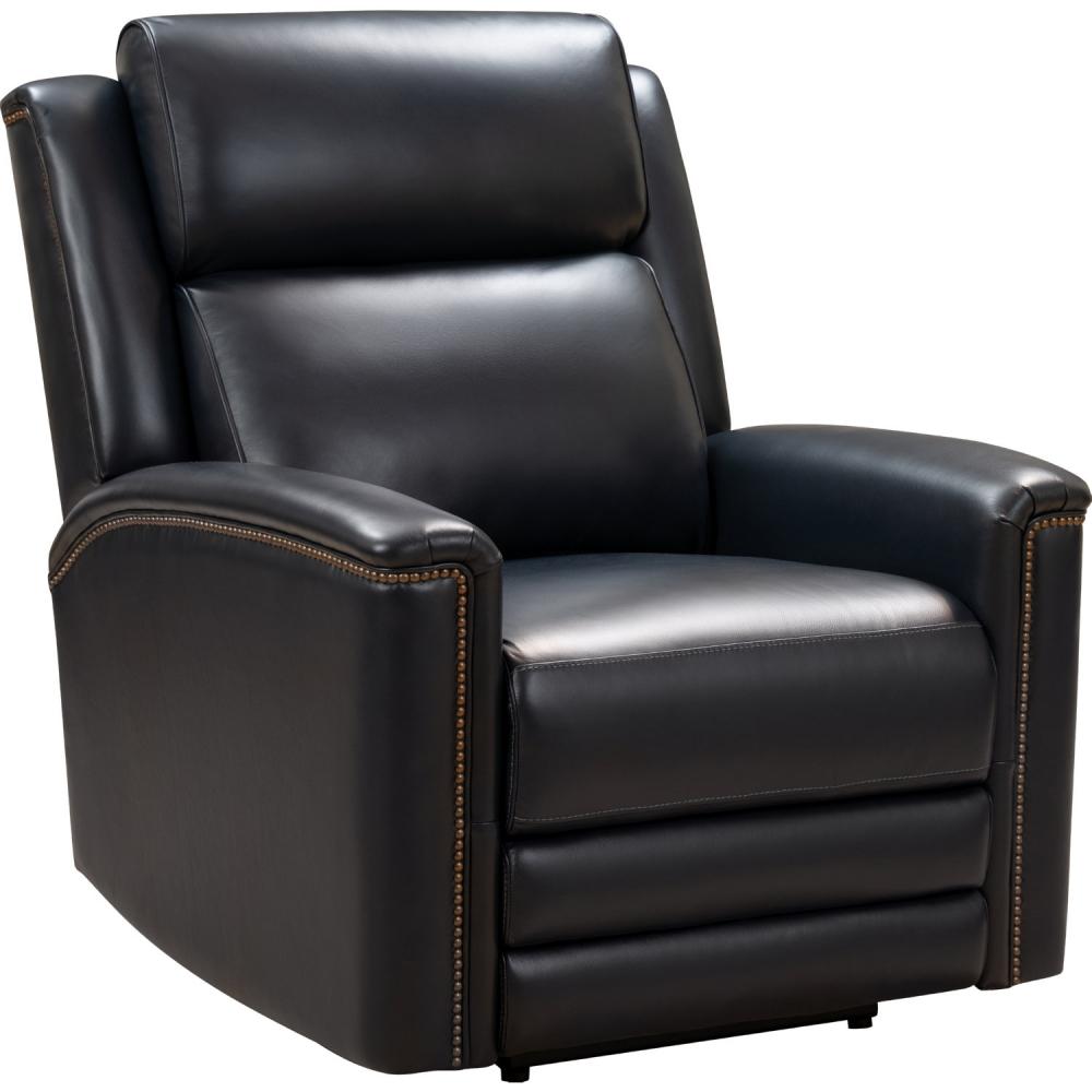 9PHL-1168 Tomas Power Recliner, Midnight Blue. Picture 1