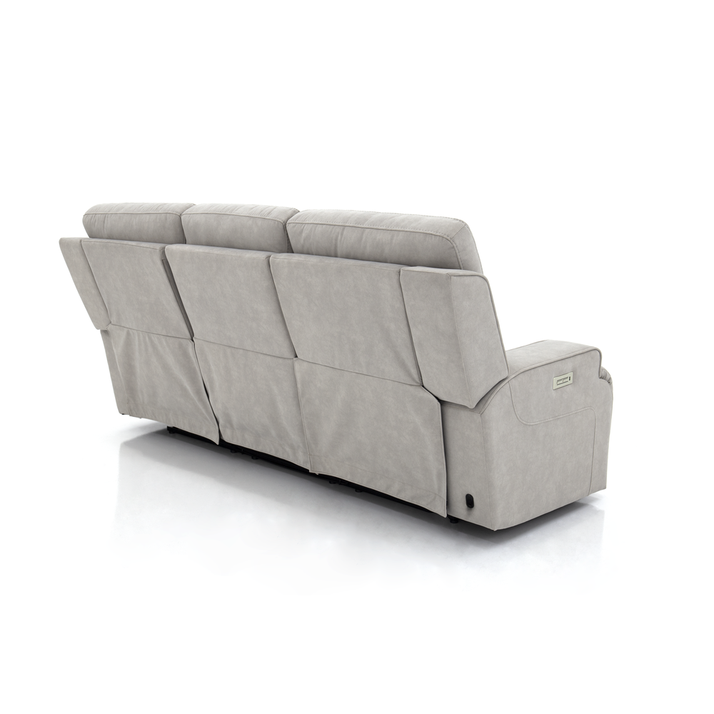 Zero Gravity Sofa w/Power Recline, Power Head Rests & 3" Footrest Extension. Picture 4