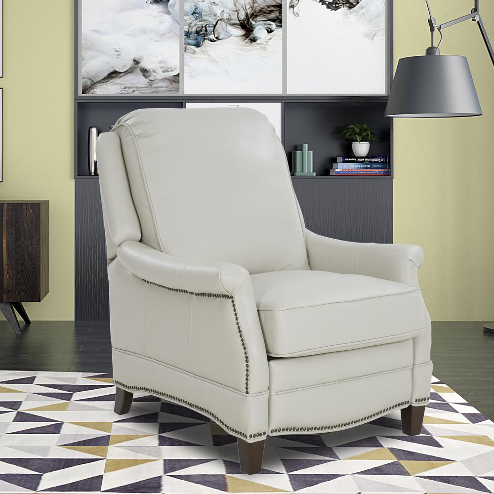 Ashebrooke Recliner, Cason Putty / All Leather. Picture 5