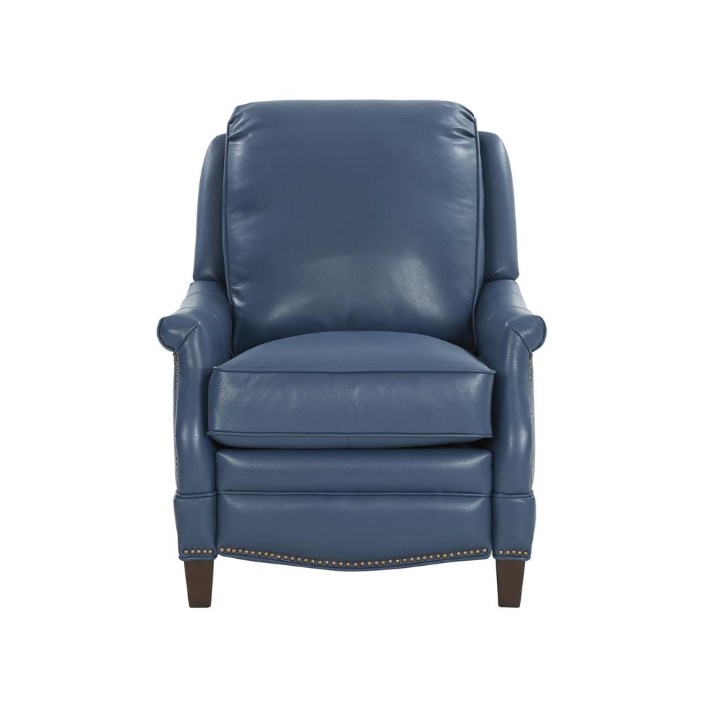Ashebrooke Recliner, Marisol Blue / All Leather. Picture 1