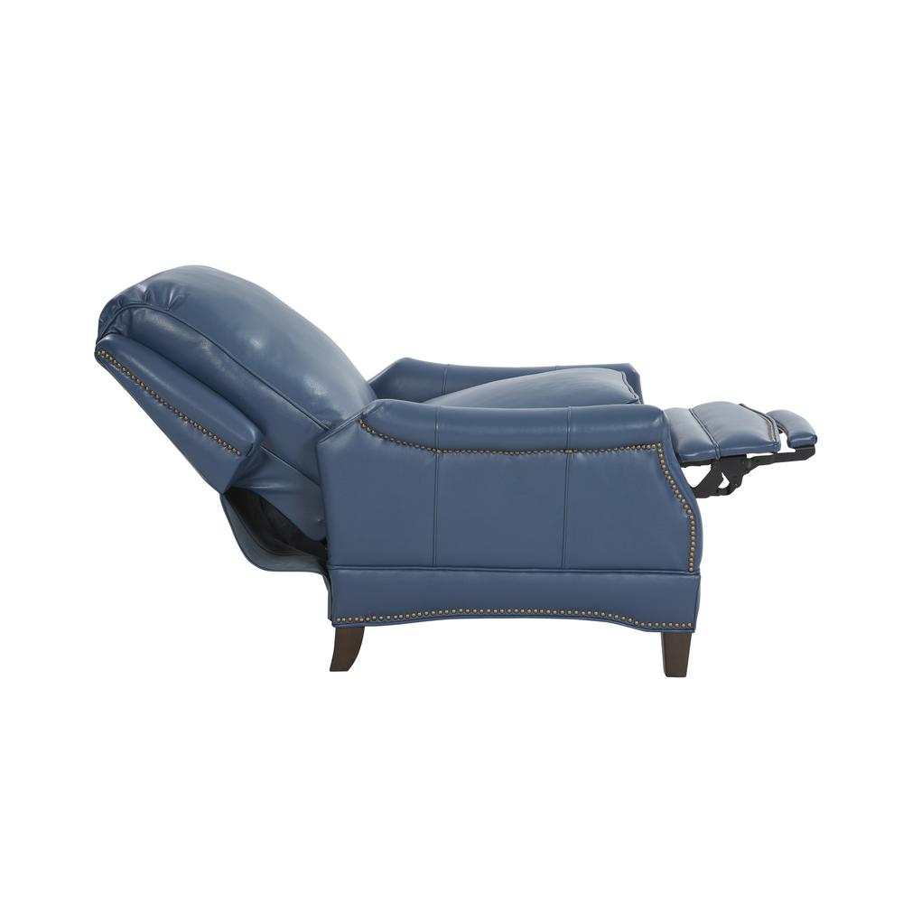 Ashebrooke Recliner, Marisol Blue / All Leather. Picture 3
