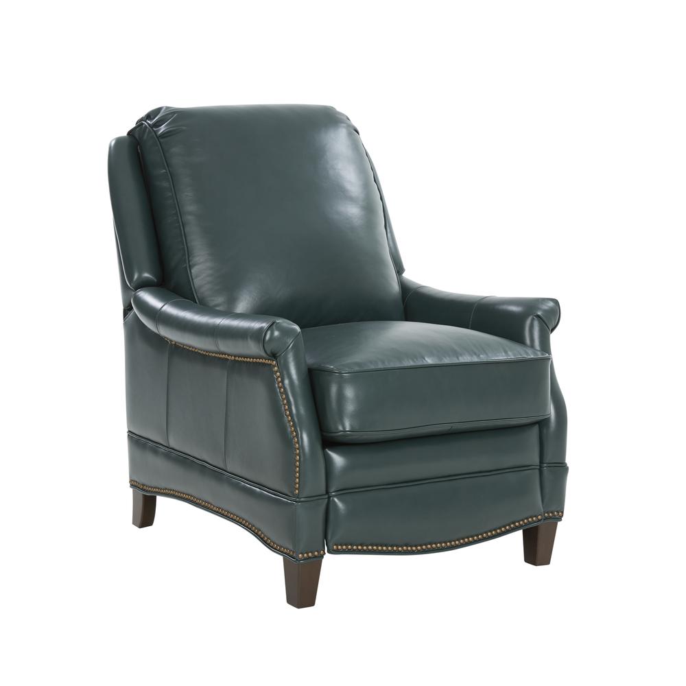 Ashebrooke Recliner, Highland Emerald / All Leather. Picture 1