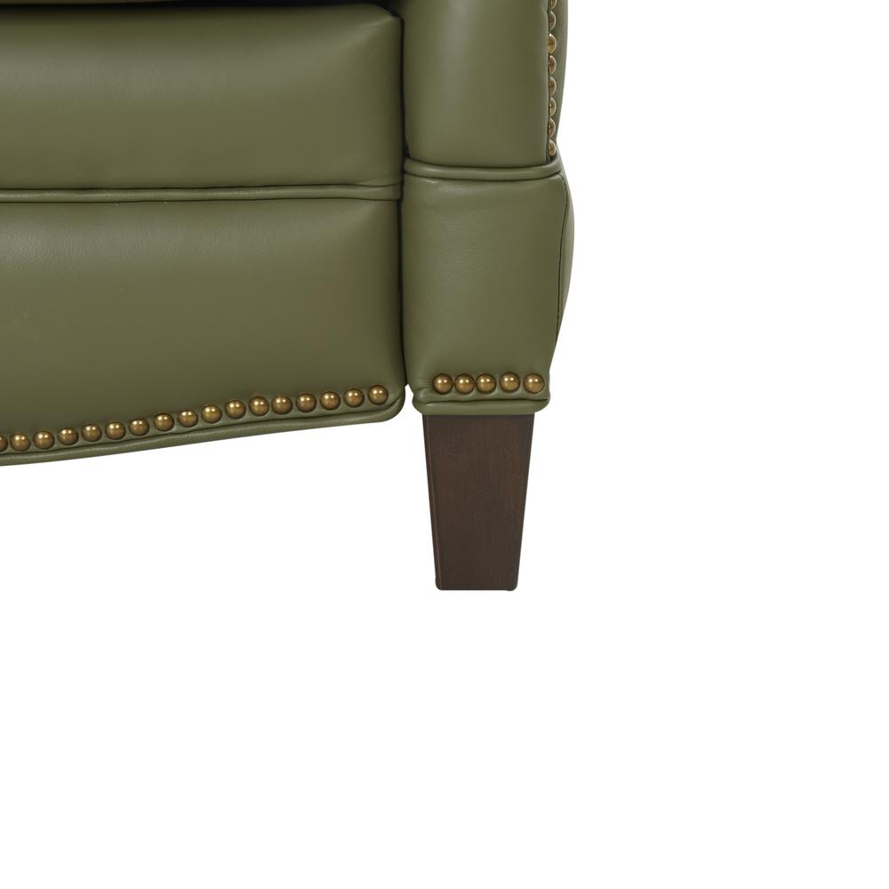 Ashebrooke Recliner, Giorgio Chive / All Leather. Picture 4