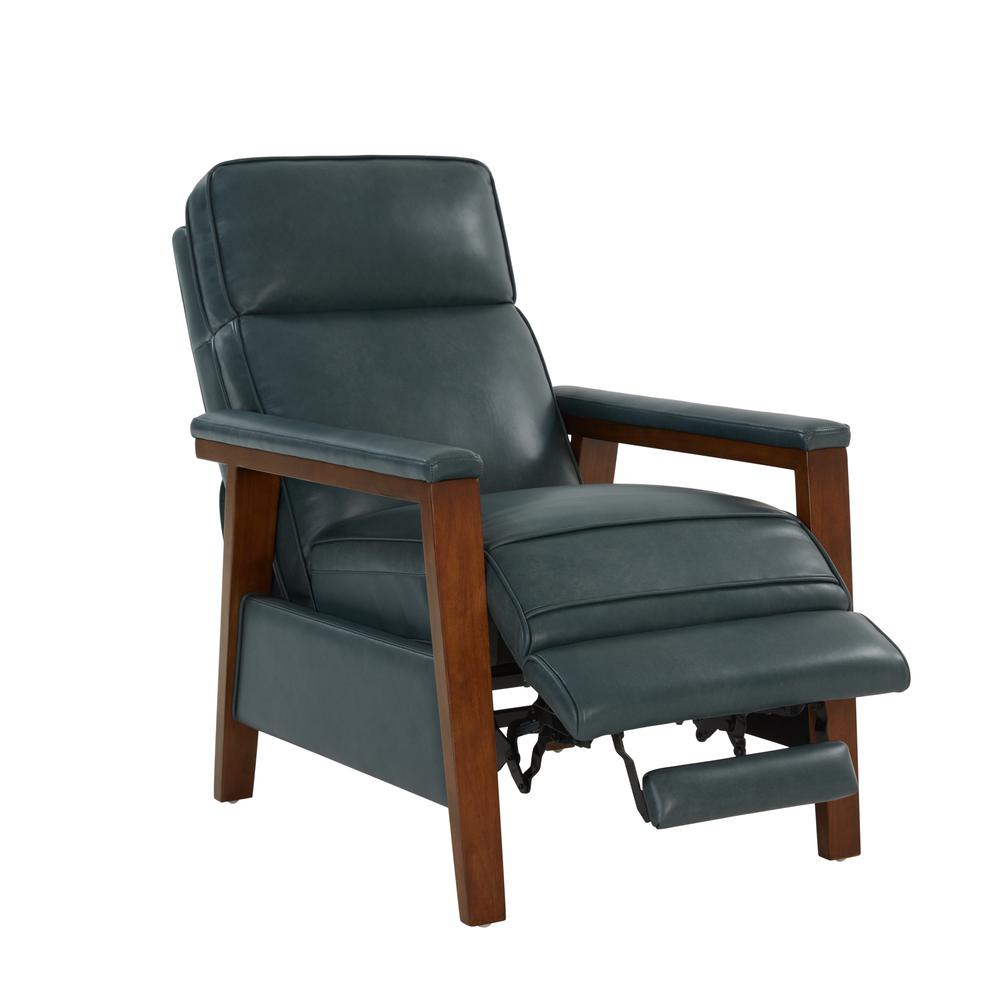 7-1187 Ashland Push Thru The Arms Recliner, Bluegray. Picture 2