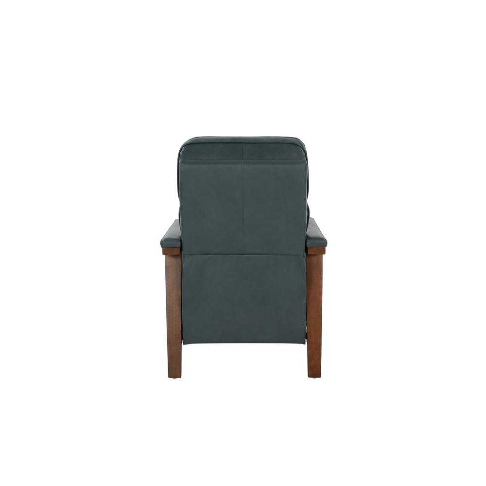 7-1187 Ashland Push Thru The Arms Recliner, Bluegray. Picture 4