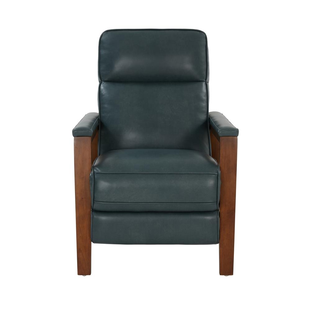 7-1187 Ashland Push Thru The Arms Recliner, Bluegray. Picture 6