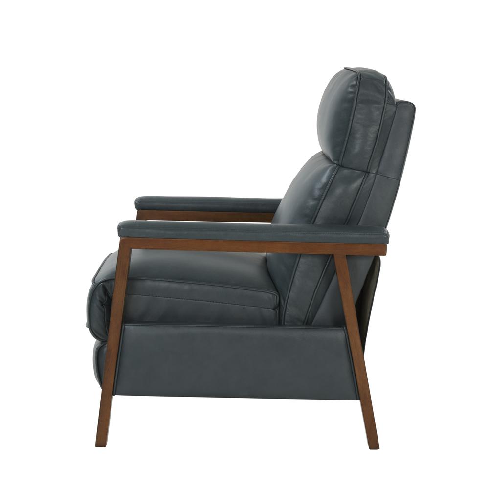 7-1187 Ashland Push Thru The Arms Recliner, Bluegray. Picture 8