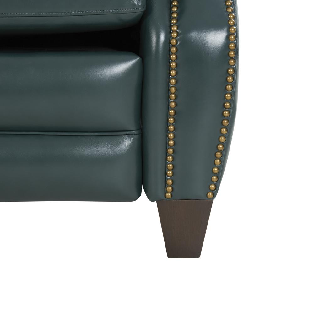Briarwood Recliner, Highland Emerald / All Leather. Picture 5