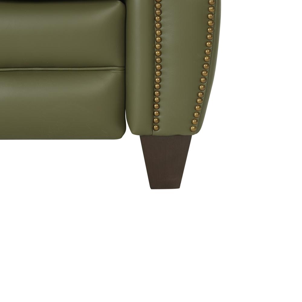Briarwood Recliner, Giorgio Chive / All Leather. Picture 4